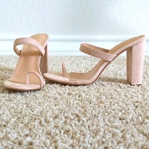 High Heeled Mule